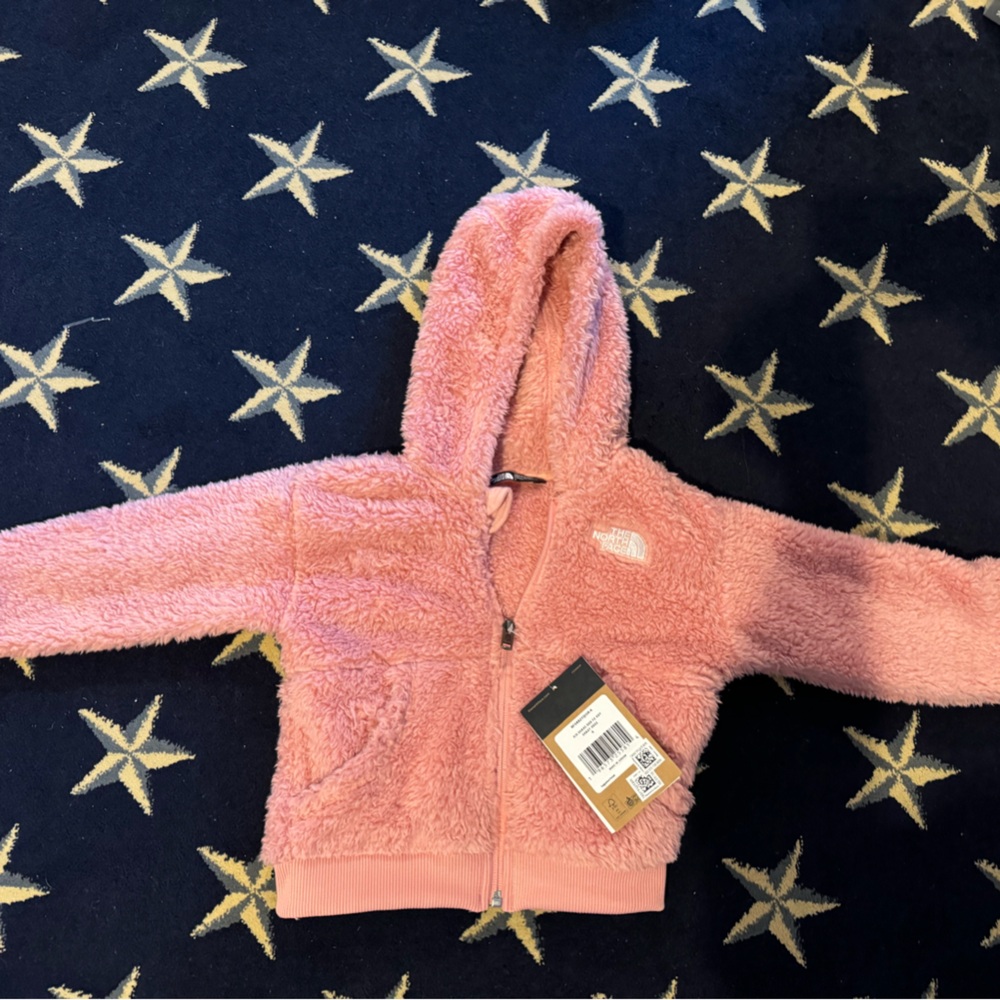 The North Face Pink Fleece Hoodie